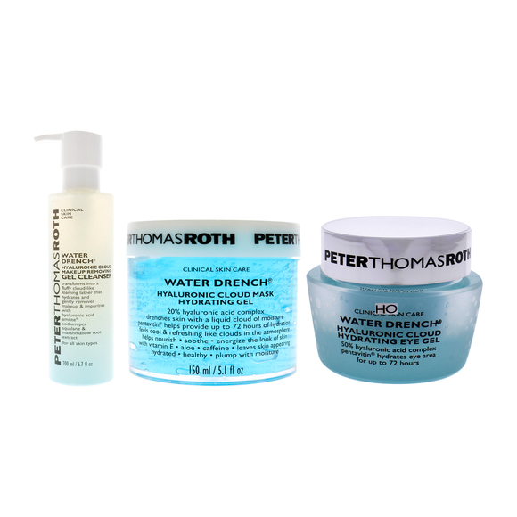 Water Drench Hyaluronic Cloud Kit BY Peter Thomas Roth for Unisex 3 Pc Kit - Picture 2 of 4